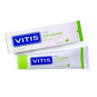 Vitis Orthodontic, Toothpaste for Ortodontic Appliance Wearers (Pasta do zębów dla osób z aparatem ortodontcznym)