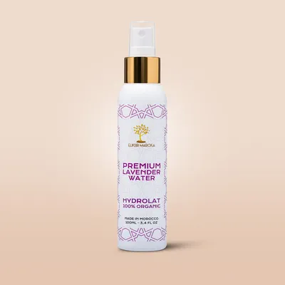 Eliksir Maroka Premium Lavender Water (Hydrolat lawendowy)