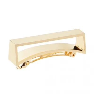 Oribe Geometric Gold Plated Metal Barrette (Płaska spinka do włosów)