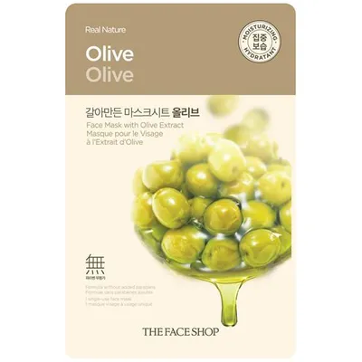 The Face Shop Real Nature, Face Mask Olive