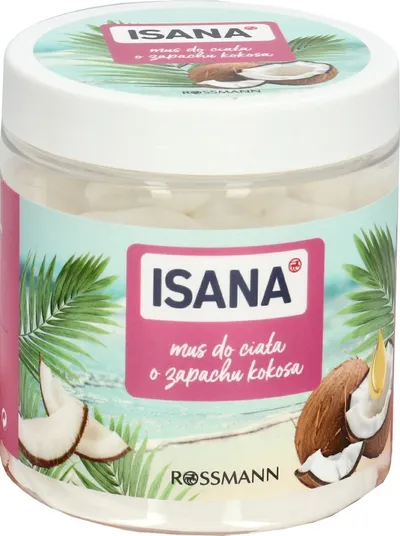 Isana Mus do ciała o zapachu kokosa