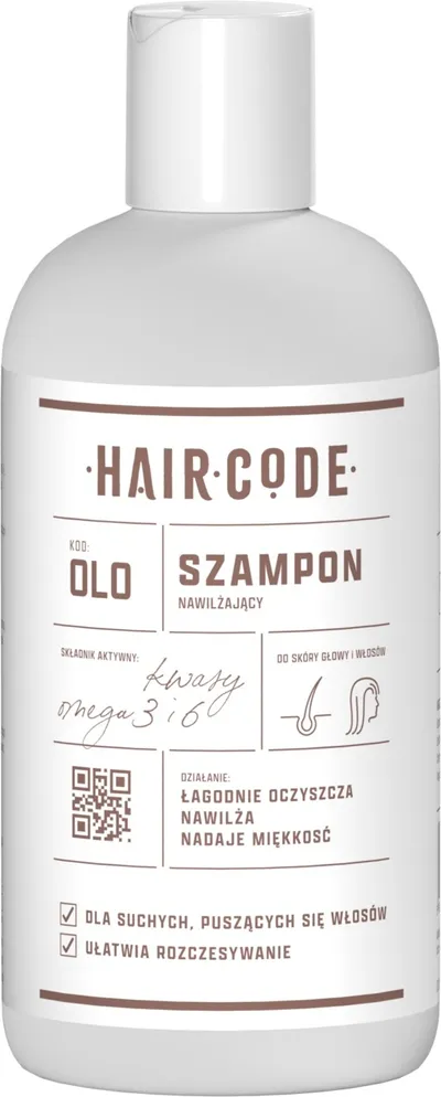  Hair Code OLO, Nawilżający szampon do włosów
