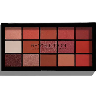 Revolution Beauty (Makeup Revolution) Re-Loaded, Newtrals 2, Eyeshadow Palette (Paleta 15 cieni do powiek)
