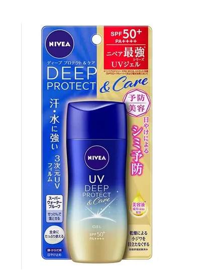 Nivea UV Deep Protect & Care Gel SPF 50+ PA++++ (Żel przeciwsłoneczny)