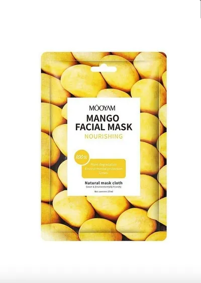 Mooyam Mango Facial Mask (Maska w płachcie z ekstraktem z mango)