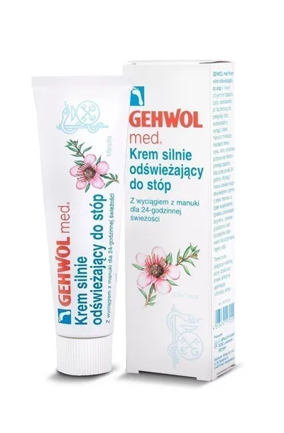 Gehwol Med, Silnie odświeżający krem do stóp