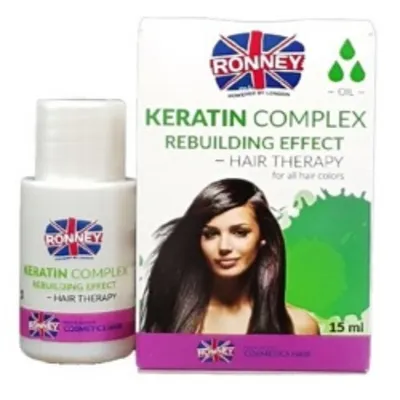 Ronney Keratin Complex Rebuilding Effect Hair Therapy (Olejek do włosów odbudowujący)