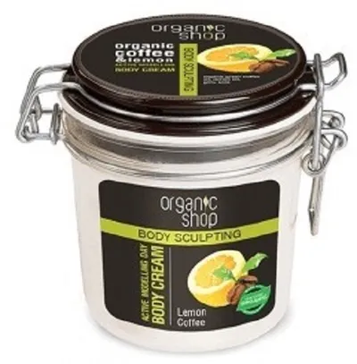 Organic Shop Body Sculpting, Active Modelling Day Body Cream (Modelujący krem do ciała na dzień 'Kawa i cytryna')