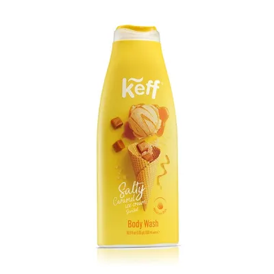 Keff Salty Caramel, Body Wash (Słony karmel, Żel pod prysznic)