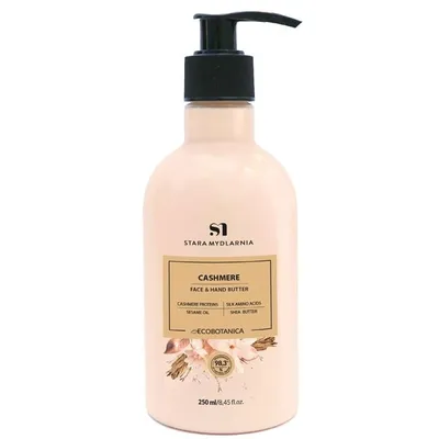 Stara Mydlarnia Cashmere, Face & Hand Butter (Masło do twarzy i rąk `Kaszmir`)