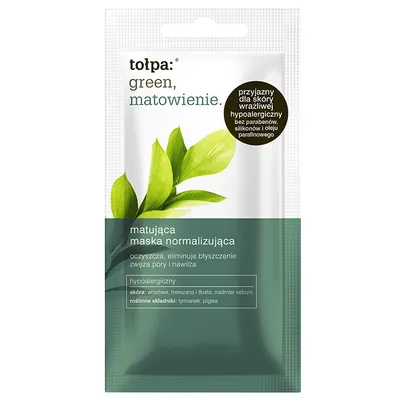 Tołpa Green, Matowienie, Matująca maska normalizująca