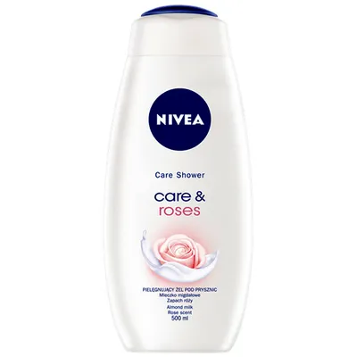 Nivea Care & Roses, Pielęgnujący żel pod prysznic