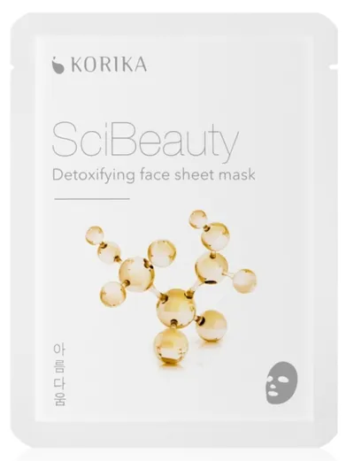 Korika SciBeauty, Detoxifying Face Sheet Mask (Maska w płachcie detoksykująca)
