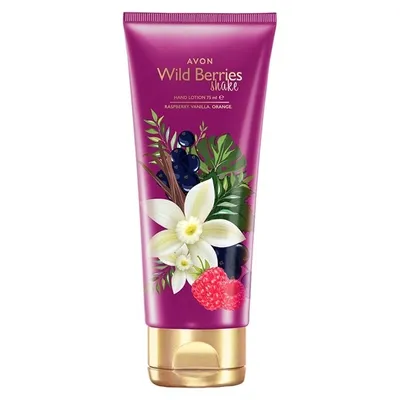 Avon Naturals, Cocktail Collection, Raspberry & Cassis [Wild Berries Shake] Hand Lotion (Krem do rąk `Malina i czarna porzeczka`)