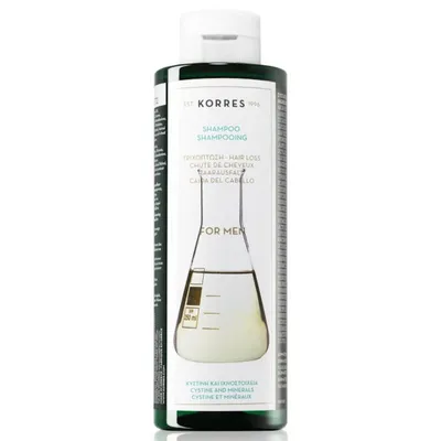 Korres For Men, Cystine & Minerals Shampoo (Szampon przeciw wypadaniu włosów dla mężczyzn)