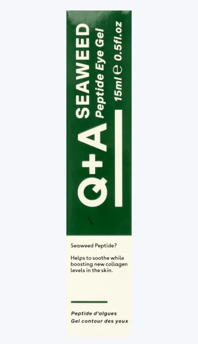 Q+A Seaweed Peptide Eye Gel (Żel pod oczy z peptydami alg morskich)
