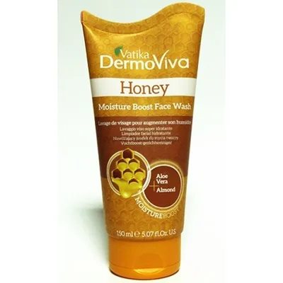 Dabur Vatika, DermoViva, Honey, Moisture Boost Face Wash (Nawilżający żel do mycia twarzy)