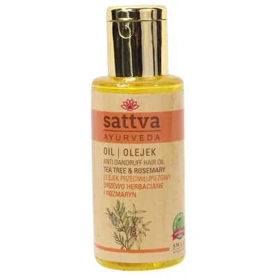 Sattva Ayurveda Anti Dandruff Hair Oil (Olejek przeciwłupieżowy)