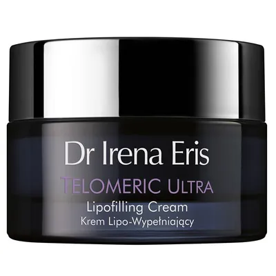 Dr Irena Eris Telomeric Ultra 70+, Krem lipo-wypełniający do twarzy i pod oczy na noc
