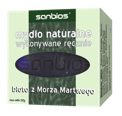Sanbios Mydło naturalne `Błoto z Morza Martwego`