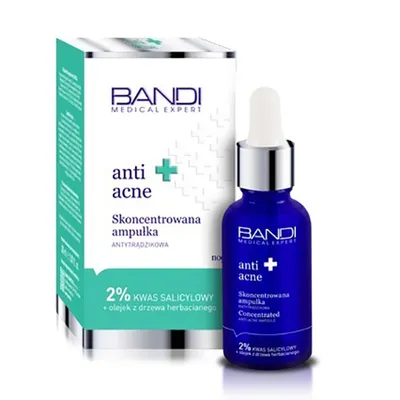 Bandi Medical Expert Anti Acne, Skoncentrowana ampułka antytrądzikowa