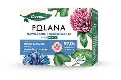 Polana Krem na noc `Nawilżanie i regeneracja`