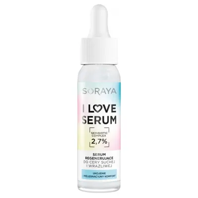 Soraya I Love Serum, Serum regenerujące do cery suchej i wrażliwej