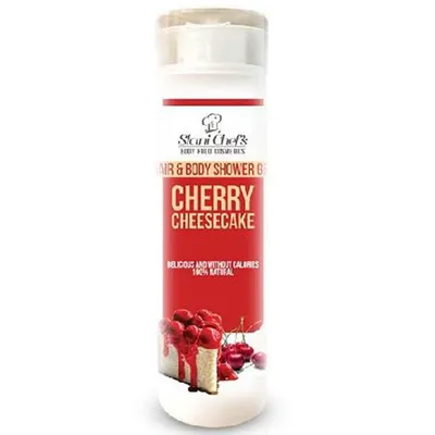 Hristina Stani Chef`s, Cheery Cheesecake, Hair & Body Shower Gel (Żel do mycia włosów i ciała ‘Wiśniowy sernik`)