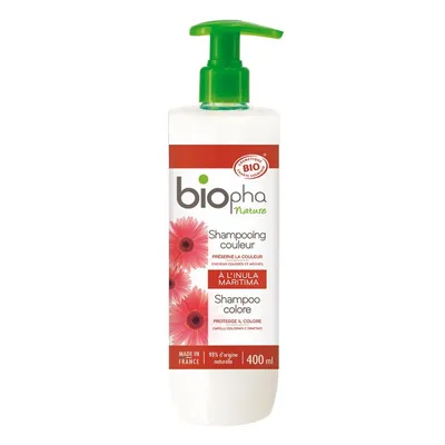 BIOpha Organic Shampooing Couleur (Szampon do włosów farbowanych z masłem Shea)