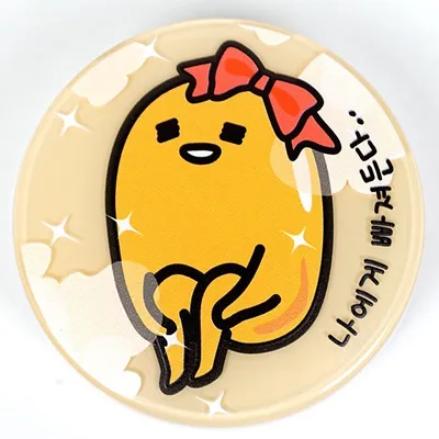 Holika Holika Lazy Egg, Gudetama, Face 2 Change Cushion SPF50 PA +++ (Krem BB w poduszce)