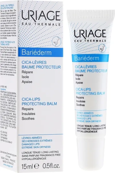 Uriage Bariederm Cica-Lips Protecting Balm (Balsam ochronny do ust)