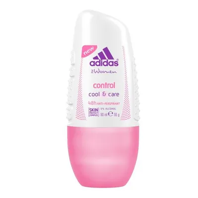 Adidas for Women, Cool & Care, Control Roll - On (Antyperspirant w kulce)