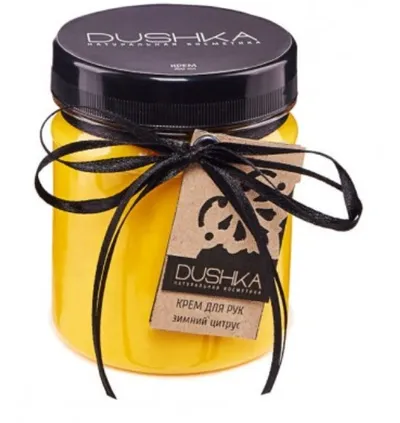 Dushka Cosmetics Krem regenerujący do rak `Zimowy cytrus`