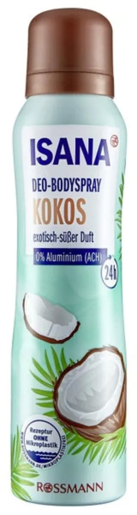 Isana Deo-Bodyspray Kokos (Dezodorant w sprayu)