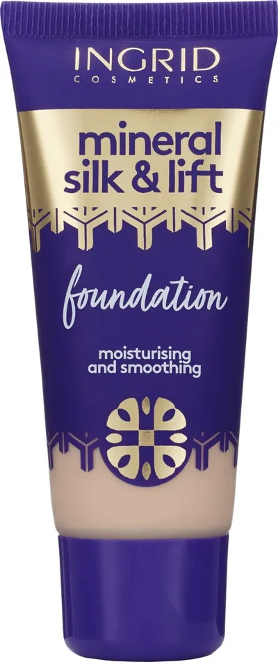 Ingrid Cosmetics Mineral Silk & Lift, Moisturising and Smoothing Foundation (Nawilżająco-wygładzający podkład do twarzy (nowa wersja))