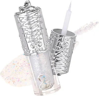 Flower Knows Swan Ballet, Liquid Eyeshadow & Eyeliner (Płynny cień do powiek i eyeliner 2w1)