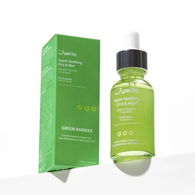 Jumiso Super Soothing Cica Aloe Facial Serum (Silnie nawilżające i kojące serum do twarzy)