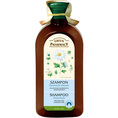 Green Pharmacy Szampon do włosów osłabionych i zniszczonych `Rumianek lekarski` (nowa wersja)