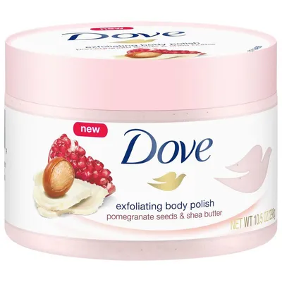 Dove Exfoliating Body Polish Pomegranate Seeds & Sheabutter (Krem - peeling pod prysznic)