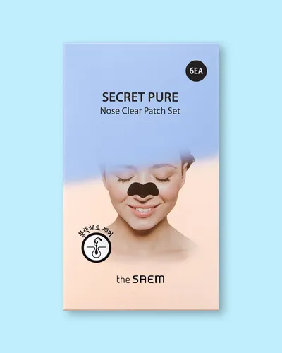 The Saem Secret Pure, Nose Clear Patch Set (Zestaw płatków na nos)
