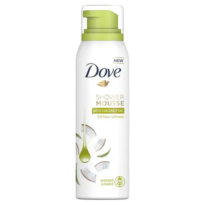 Dove Shower Mousse with Coconut Oil (Mus do mycia ciała `Olejek kokosowy`)