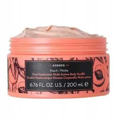 Korres Dual Hyaluronic Multi-Action Body Souffle Peach