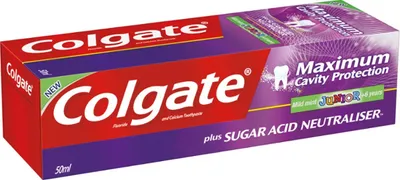 Colgate Maximum Cavity Protection Junior 6+ Toothpaste (Pasta do zębów dla dzieci 6+)