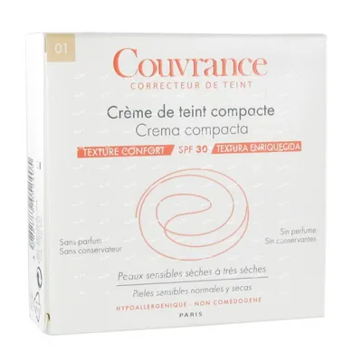 Eau Thermale Avène Couvrance, Compact Foundation Cream SPF 30 (Podkład korygujący w kompakcie)