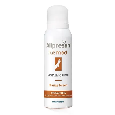 Allpresan FussMed Schaum Creme (Krem w piance na pękające pięty z lukrecją)