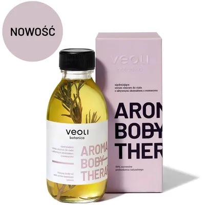 Veoli Botanica Aroma Body Therapy (Ujędrniające serum olejowe do ciała z aktywnym ekstraktem z rozmarynu)