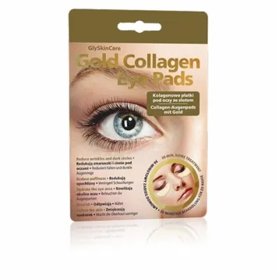 GlySkinCare Gold Collagen Eye Pads (Kolagenowe płatki pod oczy ze złotem)