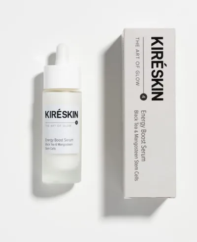 Kire Skin Energy Boost Serum Black Tea & Mangosteen Stem Cells (Energetyzujące serum `Czarna herbata & komórki macierzyste mangostanu`)
