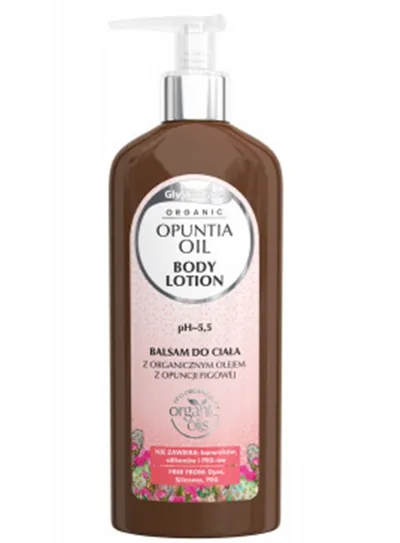 GlySkinCare Organic Opuntia Oil Body Lotion (Balsam do ciała z olejem z opuncji figowej)
