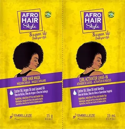 Novex Hair Care My Curls, Afro Hair Style Mask & Conditioner (Maska + odżywka)